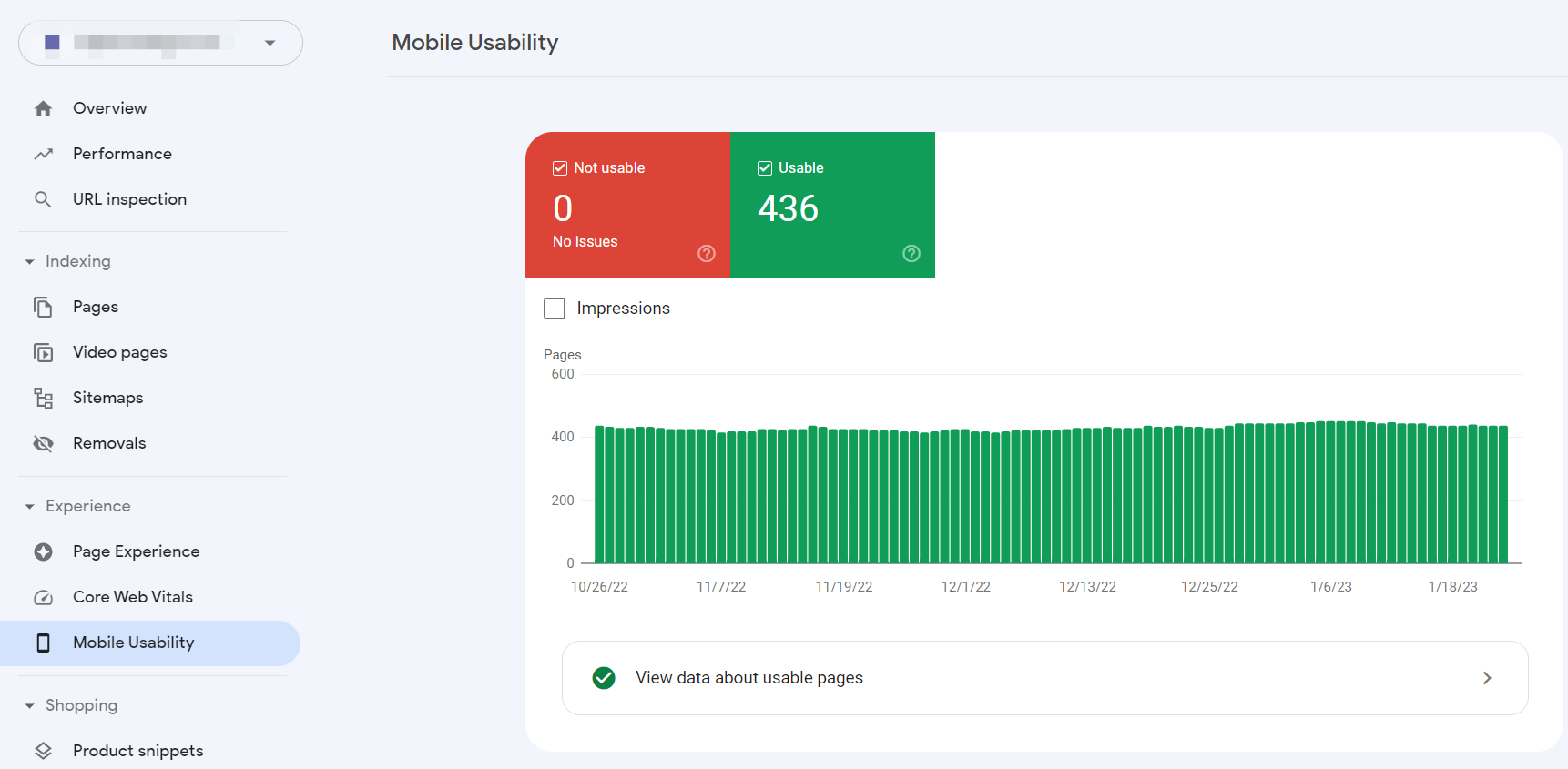 Mobile usability